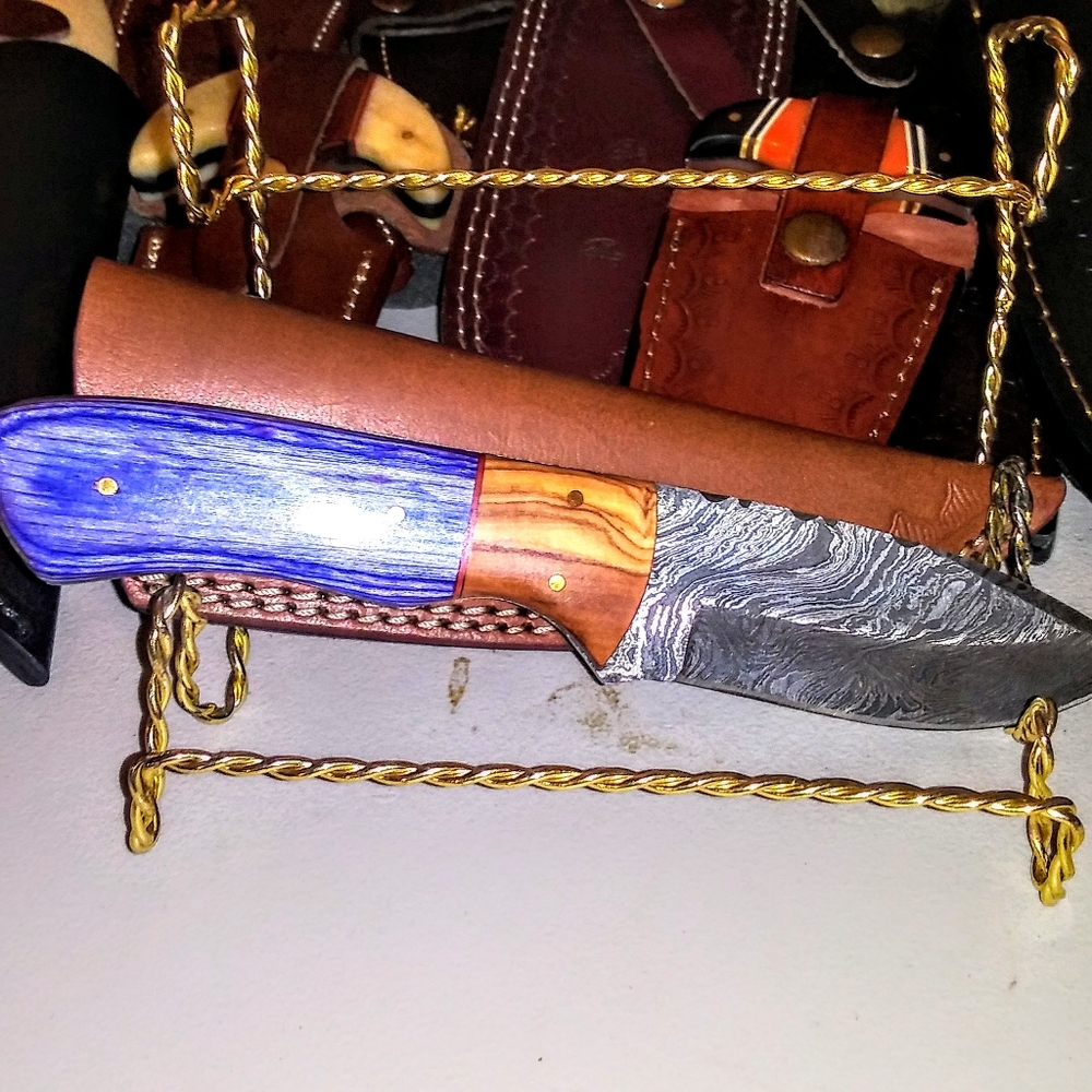 Beautiful handmade real Damascus knive